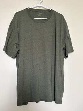 Wrangler Men's Short Sleeve Crewneck Tee - Olive